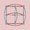 Cayley diagram of Z_3 x Z_3